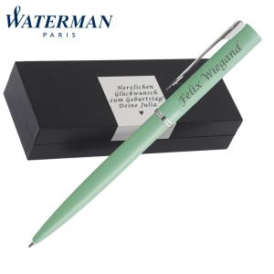 Waterman Allure Kugelschreiber Chrome | Edelstahl | mit Wunschgravur