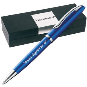 PeIikan Kugelschreiber mit Gravur als Geschenk | Emoji Gravur | Kugelschreiber Jazz Noble Elegance Saphire Blau