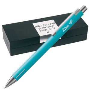 LAMY Econ Kugelschreiber mit Gravur als Geschenk | Geschenkverpackung inklusive Wunschgravur