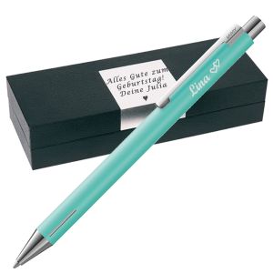 LAMY Econ Kugelschreiber mit Gravur als Geschenk | Geschenkverpackung inklusive Wunschgravur